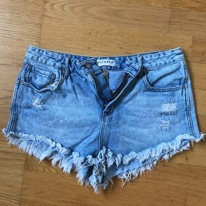 Jean shorts